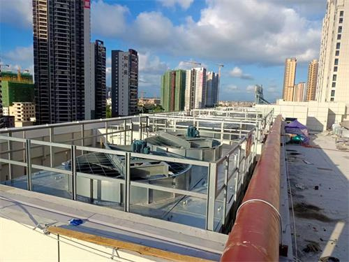 高溫冷卻塔的環保價值,圓形高溫冷卻塔填料